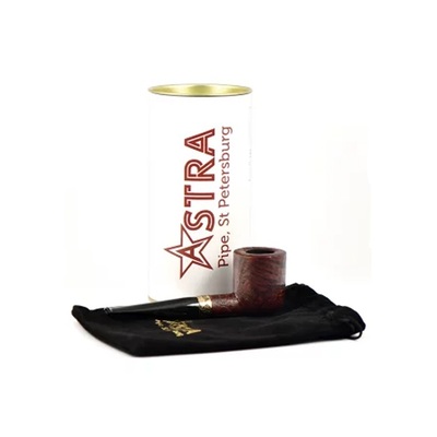 Курительная трубка Astra Classic 124 F - Billiard Bordeaux Blast, 9 мм