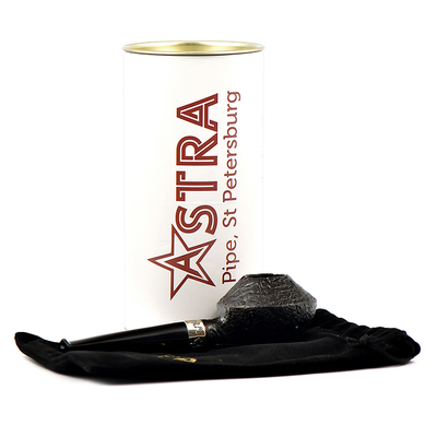 Курительная трубка Astra Classic 155 F - Rodesian Black Blast, 9 мм