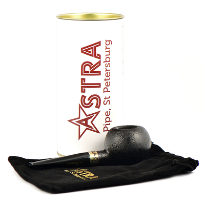 Курительная трубка Astra Classic 165 F - Tomato Black Blast, 9 мм