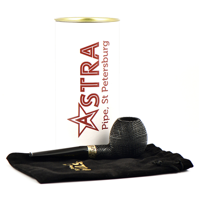 Курительная трубка Astra Classic Morta 245 F - Apple Black Blast, 9 мм