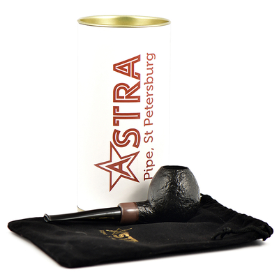 Курительная трубка Astra Comet 135 - Brandy Black Blast, без фильтра