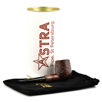 Курительная трубка Astra Comet 143 - Billiard Brown Blast, без фильтра