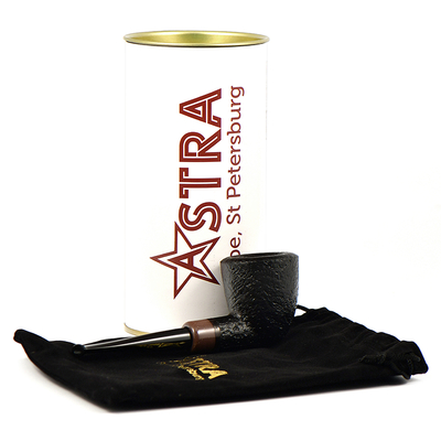 Курительная трубка Astra Comet 155 - Dublin Black Blast, без фильтра