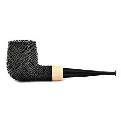 Курительная трубка Astra Comet 245 - Morta Billiard Black Blast, без фильтра