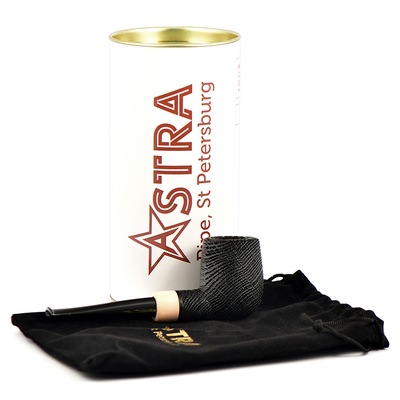 Курительная трубка Astra Comet 245 - Morta Billiard Black Blast, без фильтра