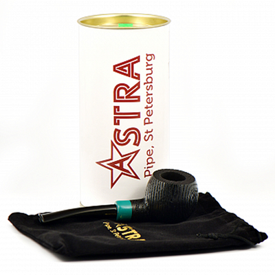 Курительная трубка Astra Comet 265 - Morta Prince Black Blast, без фильтра