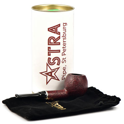Курительная трубка Astra Luna 124 - Apple Bordeaux Blast, без фильтра