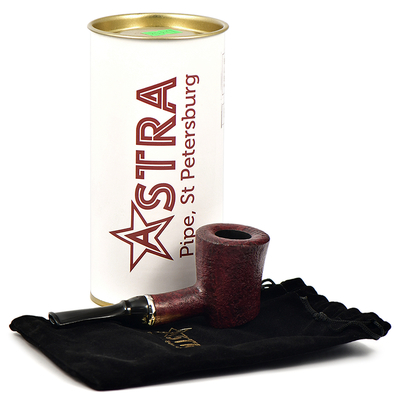 Курительная трубка Astra Luna 134 - Poker Bordeaux Blast, без фильтра