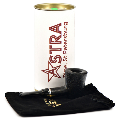 Курительная трубка Astra Luna 135 - Poker Black Blast, без фильтра