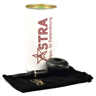 Курительная трубка Astra Luna 155 - Tomato Black Blast, без фильтра
