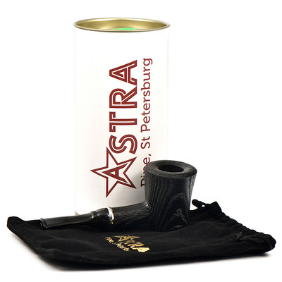 Курительная трубка Astra Luna Morta 235 - Poker Black Blast, без фильтра
