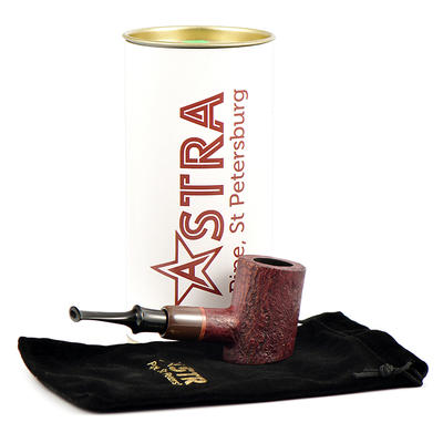 Курительная трубка Astra Nova - Poker Beveled Bordeaux Blast - 114, без фильтра
