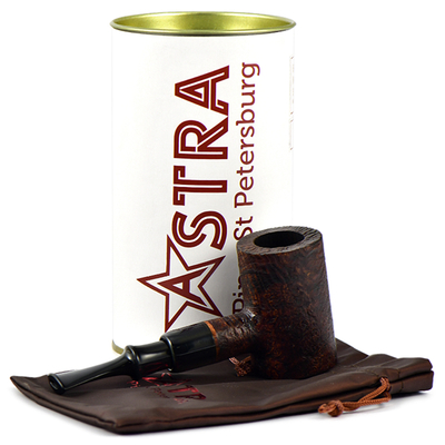 Курительная трубка Astra Nova - Poker Brown Blast - 123, без фильтра