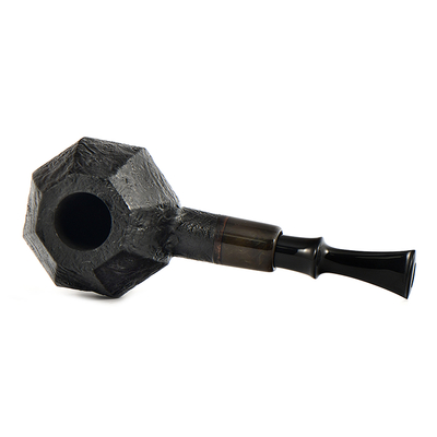 Курительная трубка Astra Nova - Tomato Faceted Black Blast - 155, без фильтра