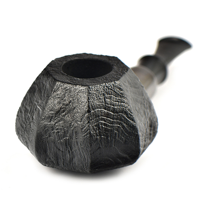 Курительная трубка Astra Nova - Tomato Faceted Black Blast - 155, без фильтра