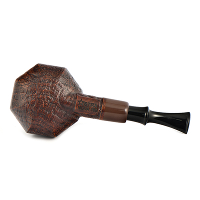 Курительная трубка Astra Nova - Tomato Faceted Brown Blast - 153, без фильтра