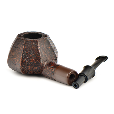 Курительная трубка Astra Nova - Tomato Faceted Brown Blast - 153, без фильтра