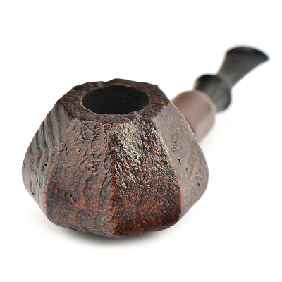 Курительная трубка Astra Nova - Tomato Faceted Brown Blast - 153, без фильтра