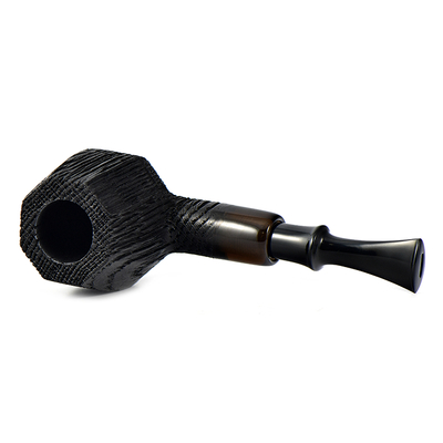 Курительная трубка Astra Nova Morta - Apple Faceted Black Blast - 235, без фильтра