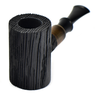 Курительная трубка Astra Nova Morta - Poker Beveled Black Blast - 215, без фильтра