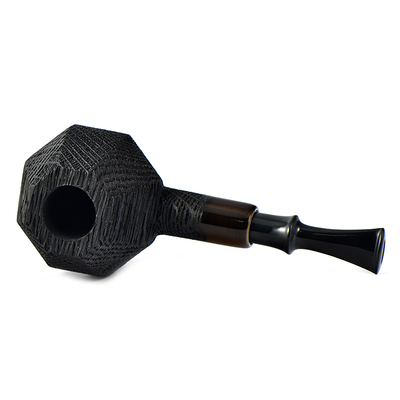 Курительная трубка Astra Nova Morta - Tomato Faceted Black Blast - 255, без фильтра