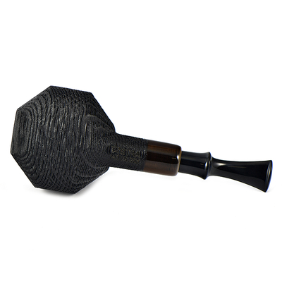 Курительная трубка Astra Nova Morta - Tomato Faceted Black Blast - 255, без фильтра