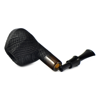 Курительная трубка Astra Nova Morta - Tomato Faceted Black Blast - 255, без фильтра