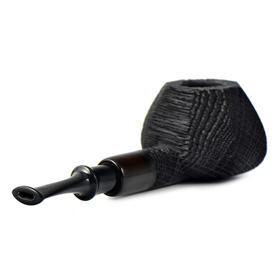 Курительная трубка Astra Nova Morta - Tomato Faceted Black Blast - 255, без фильтра