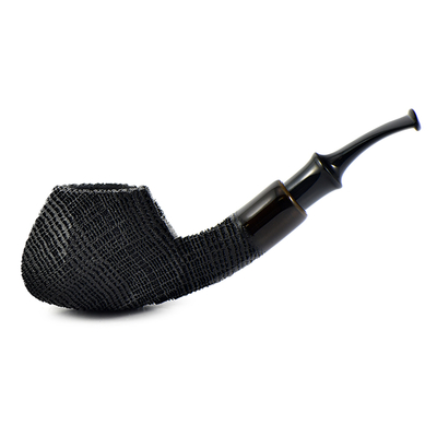 Курительная трубка Astra Nova Morta - Tomato Faceted Black Blast - 265, без фильтра