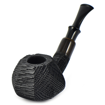 Курительная трубка Astra Nova Morta - Tomato Faceted Black Blast - 265, без фильтра