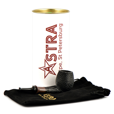 Курительная трубка Astra Spigot Morta 215 - Apple Black Blast, без фильтра