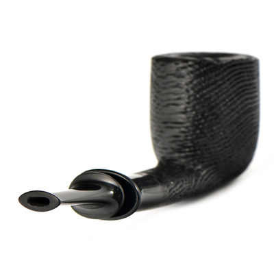 Курительная трубка Astra Spigot Morta 225 - Billiard Black Blast, без фильтра