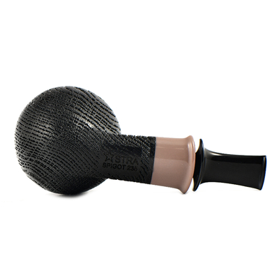 Курительная трубка Astra Spigot Morta 235 - Wide Dublin Black Blast, без фильтра