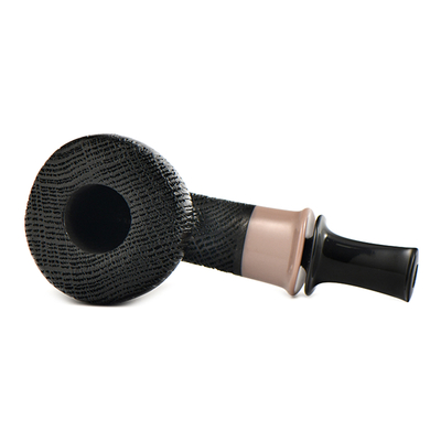Курительная трубка Astra Spigot Morta 235 - Wide Dublin Black Blast, без фильтра