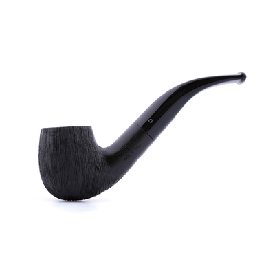 Курительная трубка Barontini Raffaello Pettinata Black 118 9 мм, Raffaello-118