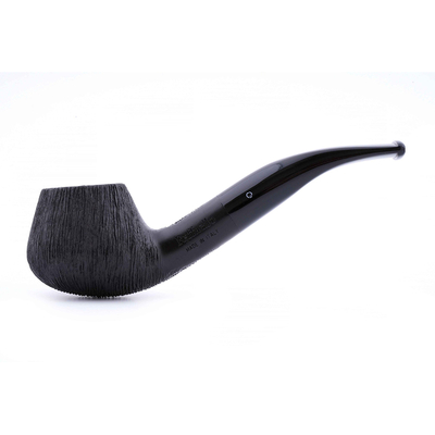 Курительная трубка Barontini Raffaello Pettinata Black 122 9 мм, Raffaello-122