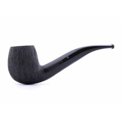 Курительная трубка Barontini Raffaello Pettinata Black 112 9 мм, Raffaello-112