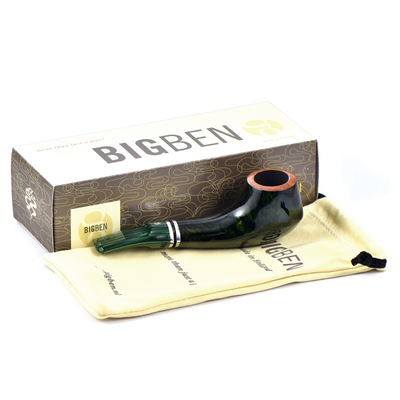 Курительная трубка Big Ben Bora Two-tone Green 576, 9 мм