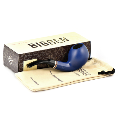 Курительная трубка Big Ben Nautic Blue Matte 008, 9 мм