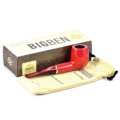 Курительная трубка Big Ben Odeon Red Polish 404, 9 мм
