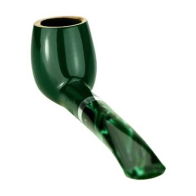 Курительная трубка Big Ben Sylvia Green Polish Green Stem 808, 9 мм