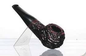 Курительная трубка BPK Bulldog briar pipe 9 mm filter rustic 67-915