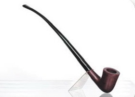 Курительная трубка BPK Long Churchwarden briar pipe 230mm 69-33