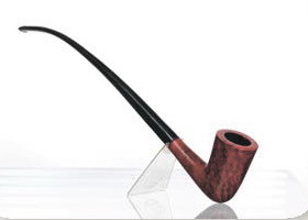 Курительная трубка BPK Long Churchwarden briar pipe 230mm 69-43