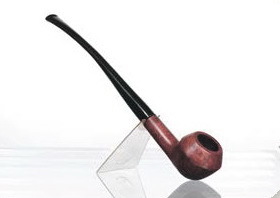 Курительная трубка BPK Polo briar pipe metal filter 125mm 64-39 мал
