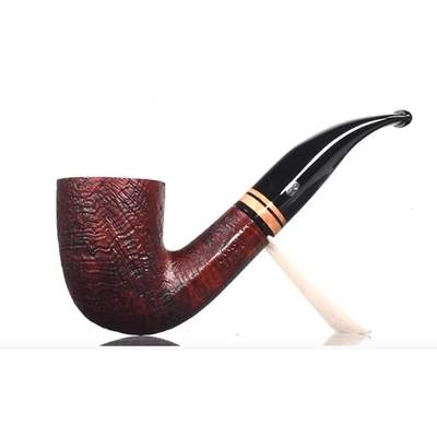 Курительная трубка Chacom Erica Sandblast Courbe 1205, без фильтра