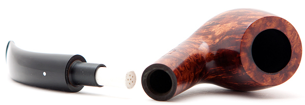 Курительная трубка Dunhill Amber Root Finish Pipe 4102 9мм