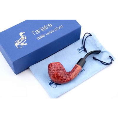 Курительная трубка L’Anatra Sandblast, 9 мм L291-3