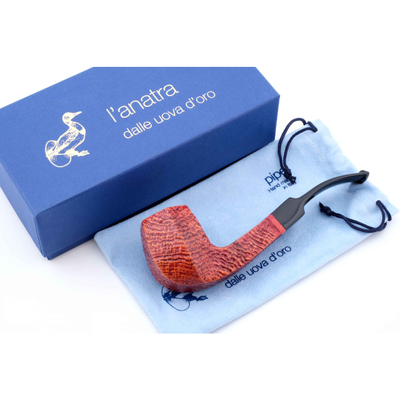 Курительная трубка L’Anatra Sandblast, 9 мм L291-6