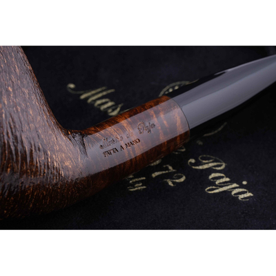 Курительная трубка Mastro de Paja Pettinata Classica, без фильтра M121-1